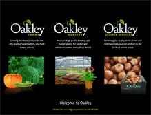 Tablet Screenshot of oakleyfarms.co.uk